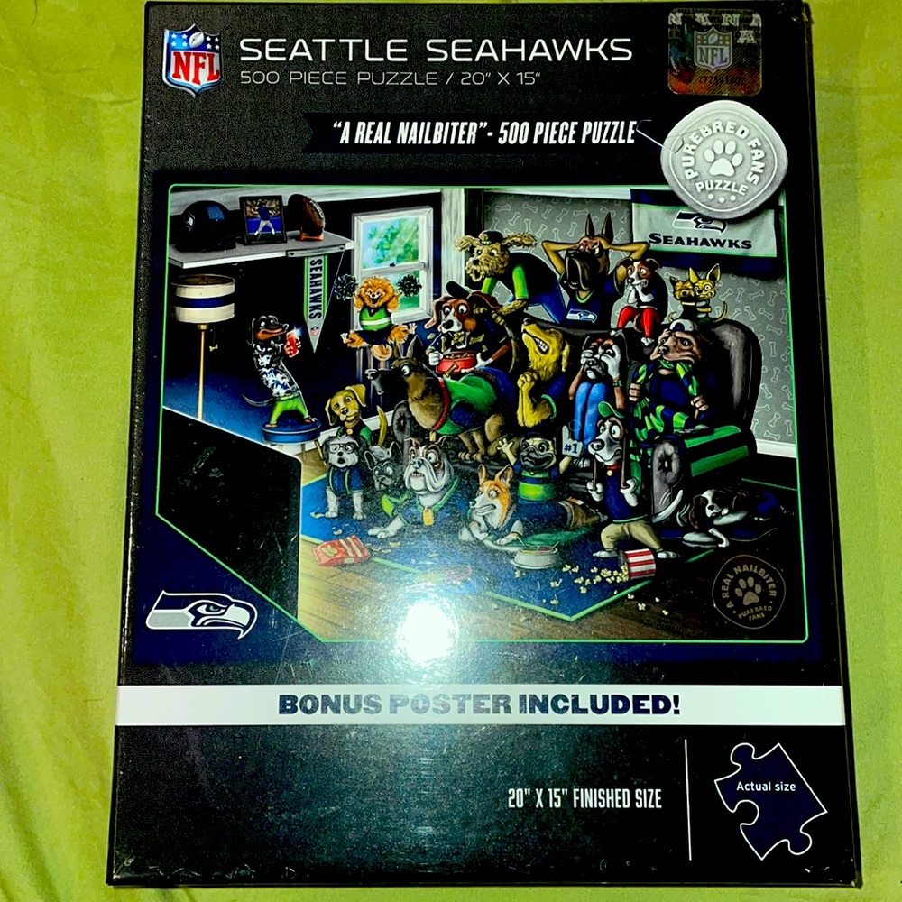 A 500 piece puzzle